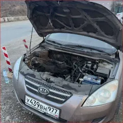 Kia Ceed, 2008 года выпуска, VIN XWEFF241280003845