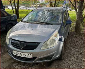 Opel Corsa, 2007 года, 59 лс, транспортное средство – легковой автомобиль, марка/модель – Opel Corsa, год выпуска – 2007, VIN – W0L0SDL6884034212, гос.номер – В514ТХ37.