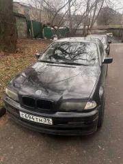BMW 325iA 2001, VIN: WBAAV310X0FV87453, цвет черный, мощность 191,7 л.с. (машина не на ходу, по кузову гнилая, справа под пассажиром требуется сварка, пола нет совсем, требуется замена правого крыла, правой двери, переварка порогов, в крышке багажника много потрескавшихся проводов, необходим…