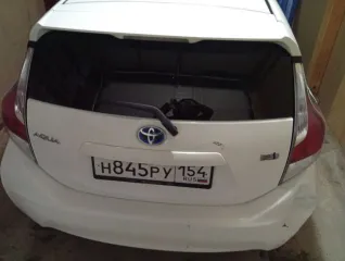 Toyota Aqua Hybrid 2015 автомобиль марки: TOYOTA, модель: AQUA HYBRID, год выпуска: 2015 г., кузов №: NHP106426748 С лотом №1 можно ознакомиться по месту его нахождения: Новосибирская обл., г. Новосибирск, ул. Гомельская, д. 2, предварительно согласовав время с Финансовым управляющим по тел…