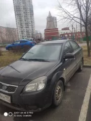 КИА DЕ (JВ|RIО) 2010 года выпуска, VIN ХWЕDН411АВ0006649. Цвет кузова черный, тип транспортного средства - легковой седан.