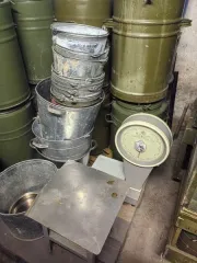 Лом продовольственной службы (высвобождаемое движимое военное имущество).