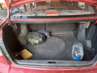 Hyundai Accent 2005 года, VIN X7MCF41GP6A058809, госномер К569РЕ95. Автоматическая коробка передач требует ремонта или замены. Бензиновый двигатель нуждается в капитальном ремонте. Требуется ремонт по кузову.