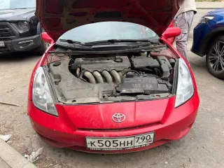Toyota Celica, 2003 года, 192 лс, 200000 км, АКПП, автомобиль тойота celica gt-s, 2003 г. выпуска, vin jtddy38t630066339, государственный регистрационный знак к505нн790, легковое купе, категория в/м1, номер двигателя 0177587, номер кузова jtddy38t630066339, цвета кузова красный, мощность двигателя…
