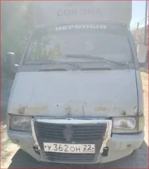 ГАЗ 330210 1999 г.в., VIN X6T330210X0002246. Штатный двигатель транспортного средства отсутствует: вследствие разрушения шатуна произошёл выход из строя блока цилиндров, после чего двигатель был демонтирован и утилизирован как металлолом. Впоследствии на автомобиль был установлен двигатель иной…