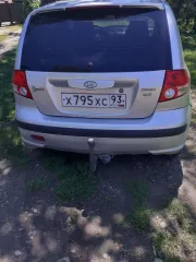 Hyundai Getz 2002, легковой автомобиль Hyundai Getz GLS 1.3, год выпуска: 2002, VIN: KMHBU51НР3U020571, цвет: серебристый.