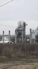 Оборудование асфальтобетонного завода: Asphalt mixing plant BMZ-80, бункеры, компрессор, циклон. Асфальтосмесительная установка BMZ-80, Агрегат смесительный MZ-017 - 3 766 188,8; Бункер накопительный MZ-005 - 1 888 072; Грохот MZ-004 - 1 649 635,2; Элеватор ковшовый MZ-003 - 2 801 022,4; Компрессор…