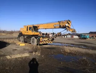 Кран KATO KR-25H-V5 2006 г.в., грузоподъемность 27 т, номер KR258-0086.