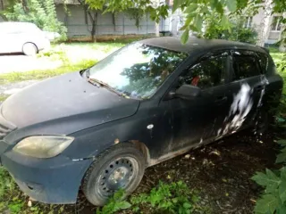 Mazda 3, 2007 года, 150 лс, 318915 км, автомобиль МАЗДА 3, г.в. 2007, VIN JMZBK14F681673512, цвет черный, МКП, автомобиль не на ходу, не заводится