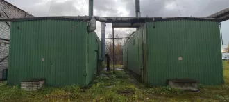 Модульный водогрейный узел; Трех-ходовой смеситель с комплектом автоматики управления (состояние - б/у, требует обслуживания)