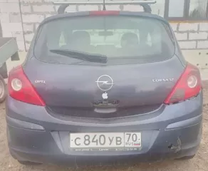 Автомобиль легковой, марка: Opel, модель: Corsa, VIN: W0L0SDL0886105197, гос. рег. номер: С840УВ70, год изготовления: 2008