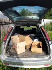 Toyota Sprinter 1988 года выпуска, номер двигателя 7A H121049, номер кузова AE115 0055824, государственный регистрационный знак К141УУ28. Автомобиль в исправном состоянии после ДТП. Левая передняя стойка после аварии была вырвана и затем приварена своими силами. При поездках на длительные…