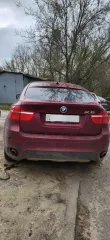 BMW X6 2008, цвет бордовый, VIN 5UXFG43518L221538, кузов № 5UXFG43518L221538.