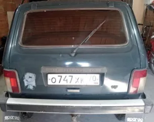 Легковой автомобиль ВАЗ 21213, VIN: XTA212130T1210465, 1996 г.в., цвет Темно зеленый, Номер кузова: XTA212130T1210465, Мощность: 80.0 л.с.