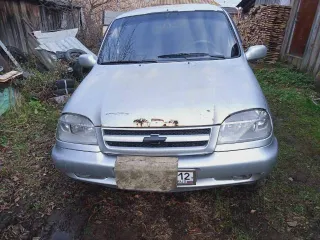 Chevrolet Niva 2005 года, 79 л.с., автомобиль легковой, марка: CHEVROLET, модель: NIVA, VIN: X9L21230050087244, гос. рег. номер: Х842ХХ12, год изготовления: 2005