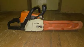 Stihl MS-180 бензопила серийный номер 822336755, 1 шт. Имущество бывшее в употреблении, работоспособность не проверялась.