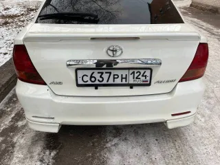 Toyota Allion, 2002 года, 132 лс, АКПП. Легковой автомобиль, марка: Toyota, модель: Allion, год изготовления: 2002, цвет: белый, VIN: отсутствует, ПТС: 25NN097760, г/н: С637РН124, тип двигателя: бензиновый, мощность двигателя, л. с. (кВт): 132, рабочий объем двигателя, куб. см: 1794, экологический…