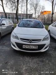 Opel Astra 2013 автомобиль легковой Opel P-J Astra, 2013 г.в., VIN XUFPE6DD9D3056434.