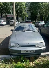 LADA 211440 Samara 2008 года, цвет серо-зеленый, госномер Т104СМ96, VIN XTA211440C5067680. Передний привод, механическая коробка передач, на ходу. Имеется ржавчина на правых передних и задних крыльях и багажнике, износ салона, следы сколов на капоте. Не работает печка. Пробег 100266 км.