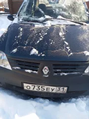 Renault Logan SR, 2006 Транспортное средство Renault Logan Sr 2006 г.в., VIN: X7LLSRAGH6H053511, г/н О735ЕУ31, цвет темно-серый. Автомобиль ранее использовался в такси. Ходовая часть требует замены ступичных подшипников, а также передних и задних стоек, резина зимняя-летняя б/у, двигатель требует…