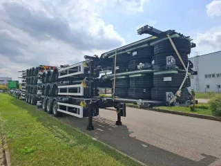 Полуприцепконтейнеровоз HASTRAILER PROCON 3 axles, 2024 года, специализированный, NP9FCC08FR1314014.