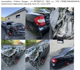 Toyota, Lada, Mitsubishi, Nissan автомобили Toyota Corona, г/н В653КН122 - (Г/О); Toyota Vitz, 2019 г/в, г/н К571КТ122; Toyota Camry г/н Р109ЕА04, 1995 г.в.: ВАЗ 217030 Lada Priora, г/н С012ЕА04, 2011 г.в.; Mitsubishi Lancer 1.5, 2009г.в., г/н У169ТА22; ВАЗ 21093, г/н Е193ОТ22, 1997 г.в…