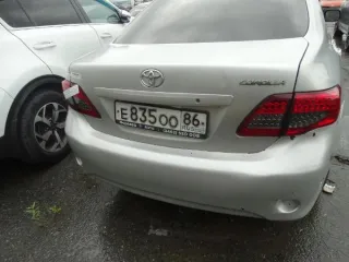 Toyota Corolla 2008 автомобиль марки ТОЙОТА Королла, цвет серебристый, г.р.з. Е 835 ОО 86, VIN JTNBV56E403510730, г/в 2008 ТС имеет ограничения ФССП на регистрационные действия (ключи и документы отсутствуют, техническое состояние не проверялось, пробег не известен). Имущество продается в том виде…
