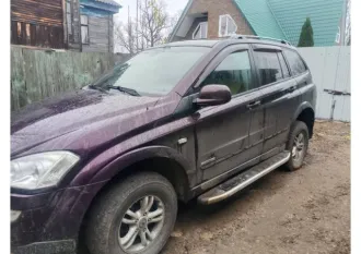 Ssangyong Kyron, 2010 года, 141,4 лс, 220000 км, полный привод. Имеются царапины на заднем и переднем бампере, капоте, заднем левом крыле. Есть коррозия на переднем левом крыле, трещина на передней левой фаре. Имеется вмятина на переднем правом крыле. Фактическое состояние транспортного средства…