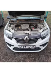 Рено Логан 2019 года выпуска, номер двигателя K7MAB12 UF69805, VIN: X7L4SRLV463574075, госномер О977ТО154.