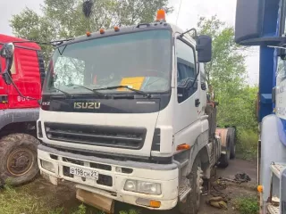 Грузовой тягач седельный Isuzu EXZ51K, 2008 г.в., ПТС 25 УА 360154, предприятие-изготовитель: Isuzu, Япония