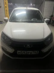 Lada Granta 2024 года, 106 лс. Автомобиль легковой, марка: LADA, модель: GRANTA 219170, VIN: XTA219170R0553614, гос. рег. номер: М592РВ763, год изготовления: 2024