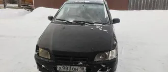 Mitsubishi Space Star, 2000 года, 82 лс, 285608 км, Легковой автомобиль, марка: MITSUBISHI, модель: SPACE STAR 1.3 FAMILY, год изготовления: 2000, цвет: синий, VIN: XMCLNDG1A1F020928, ПТС: 43 ТТ 057714, г/н: Х983ОН18, модель двигателя: 4G13, тип двигателя: бензиновый, двигатель №: ВА8266, мощность…