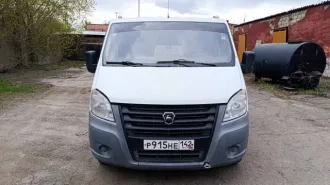 ГАЗ-A22R35 грузовой с бортовой платформой, 2019 года, VIN X96A22R35K2753569, гос. номер Р915НЕ142, кузов № A22R22K0102076, цвет белый, мощность двигателя 106,8 л.с., тип двигателя бензиновый, рабочий объем двигателя 2690 куб.см., с комплектом запасных колес, бывший в употреблении