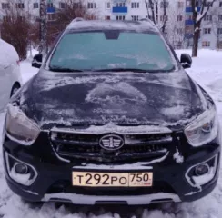 FAW X80, 2018, черный. Двигатель: CA4GD1 240943. Кузов: XWFGE306000000998, VIN: XWFGE306000000998. Находится в Московской области, г. Пущино, мкрн Г, парковка между домами 14, 18, 28. Залог в пользу АО «Эксперт Банк», запрет на регистрационные действия.