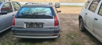 Peugeot 306 1997 автомобиль, год выпуска: 1997, VIN: VF37ENFZE32081315, цвет кузова: серо-голубой