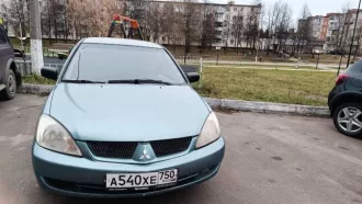 Легковой седан Mitsubishi Lancer, 2006 г.в., VIN JMBSNCS3A7U010512, цвет: светло серо зеленый, г.р.з. А540ХЕ750.Мощность двигателя л.с. кВт 72.1/98.