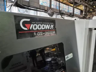 Станок токарный с ЧПУ Goodway GS-2600M, инв. № 267; и вертикальный обрабатывающий центр AWEA BM-1020, инв. № 268.