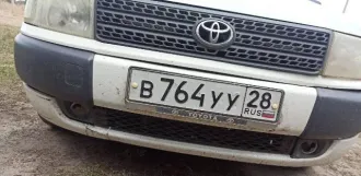 Toyota Probox, 2006 года, 75 лс, 282 310 км, АКПП еще Легковой автомобиль, марка: TOYOTA, модель: PROBOX, год изготовления: 2006, цвет: белый, VIN: отсутствует, кузов №: NCP55 0040012, ПТС: 25УМ564576, г/н: В764УУ28, тип двигателя: бензиновый, мощность двигателя, л.с.  кВт : 105, рабочий объем…