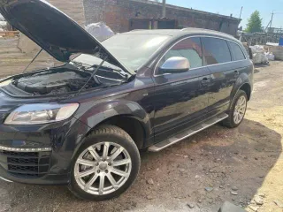 Audi Q7, 2013 года, 500 лс, 230000 км, полный привод, АКПП еще Лот № 1 автотранспортное средство AUDI Q7 год выпуска 2013  кроссовер 4WD   кузов: WUAZZZ4L4ED007123  цвет черный  объем 5,9 л.  идентификационный номер  VIN  WUAZZZ4L4ED007123  вид топлива: дизель  пневмоподвеска  состояние…