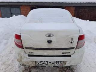 Lada Granta, 2013 Легковой автомобиль: марки Lada (ВАЗ) модели Granta, год выпуска - 2013; Идентификационный номер (VIN) - XTA219010DY035331; Мощность двигателя: 87 л.с.; Цвет: белый; Экологический класс: четвертый. Обременено залогом кредитора АО «Тбанк». Адрес местонахождения транспортного…