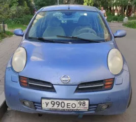 Транспортное средство NISSAN MICRA 1.4 LUXURY, тип ТС   легковой, гос. номер   У990Е098, идентификационный номер   SJNFCA12U1426556, категория ТС   В, год выпуска – 2005, модель, номер двигателя   CR14052637R, номер кузова  кабины, прицепа    SJNFCA12U1426556, цвет   ФИОЛЕТОВЫЙ, мощность двигателя …