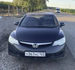 Honda Civic, 2008 года, 140 лс, 330 000 км, легковой автомобиль, VIN: NLAFD75308W073748, грз: У367НС123, цвет Черный.