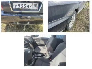 Hyundai Sonata 2005 легковой автомобиль Hyundai Sonata, 2005 года выпуска, государственный номер У933НУ18, идентификационный номер (VIN) X7MEM41BP5M010955, № двигателя 5183491, рабочий объём двигателя – 1997 куб. см, мощность двигателя 131 л.с., 96,32 кВт. Местонахождение: Удмуртская Республика…