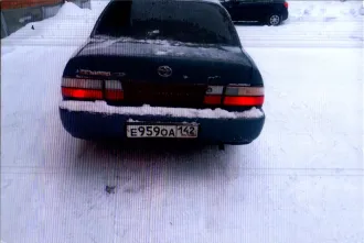 Toyota Corolla 1995, год выпуска: 1995, VIN: ОТСУТСТВУЕТ, номер кузова: - АЕ1003291686, цвет кузова: Зеленый