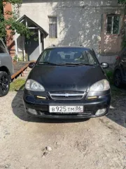 Chevrolet Rezzo 1.6 Elite, черный, 2008 г.в., VIN KL1UF75618K950613
