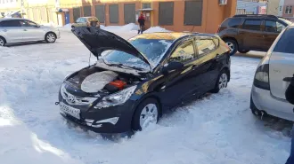 Автомобиль Hyundai Solaris 2014 года, черный, VIN Z94CT51DAFR110688, категория B, объем двигателя 1591 см³, мощность 123 л.с.