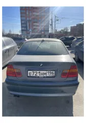 Bmw 320IA 2003 Avtomobil marki BMW model 320IА 2003 g.v. VIN-nomer X4XEV18453EE30916 Sвердловская обл., г. Екатеринбург, ул. Предельная, д. 63 rabochie dni po predvaritelnoi zapisi na elektronnoi poch