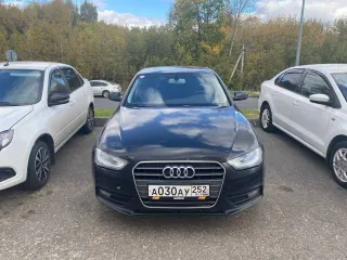 Audi A4 2013 (Audi А4), 2013 года, 170 лс, 211549 км, АКПП, легковой автомобиль, марка: Ауди, модель: А4, VIN: WAUZZZ8K0EA064044. Ошибка по коробке, нужен ремонт; по двигателю ошибки, работает ровно, не троит. Нужно поменять передний ступичный подшипник. По кузову есть сколы, небольшие царапины и…