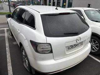 Mazda CX-7, 2011 Mazda CX-7, 2011 года, 163 лс, 134000 км, АКПП, Автомобиль MAZDA CX-7, 2011 года выпуска, VIN: JMZER19L700234899. Техническое состояние автомобиля: стартер при запуске не включается, спущены колеса, зимние шины. ЛКП заводское за исключением некоторых деталей.