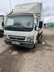Mitsubishi Fuso Canter FE85DG 2014 года, VIN: Z9MFE85DGBG006353, госномер: В700РТ93. Автомобиль не на ходу. Сведения о техническом состоянии: двигатель не исправен, аккумулятора нет, передний бампер под замену, лобовое стекло под замену. ПТС на автомобиль отсутствует.